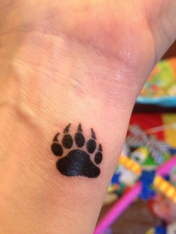65 Cute Bear Paw Tattoo Designs & Ideas – Get Inspired