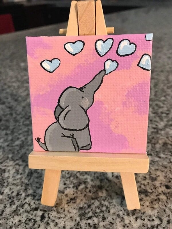 40 Easy Mini Canvas Painting Ideas For Beginners – Artistic Haven Easy Things To Paint On Canvas For Kids