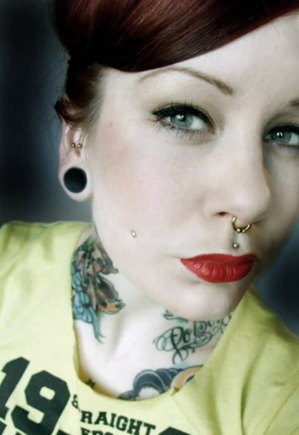 Philtrum Piercing idea