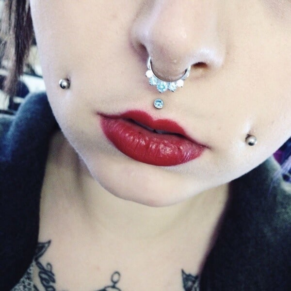 Medusa piercings