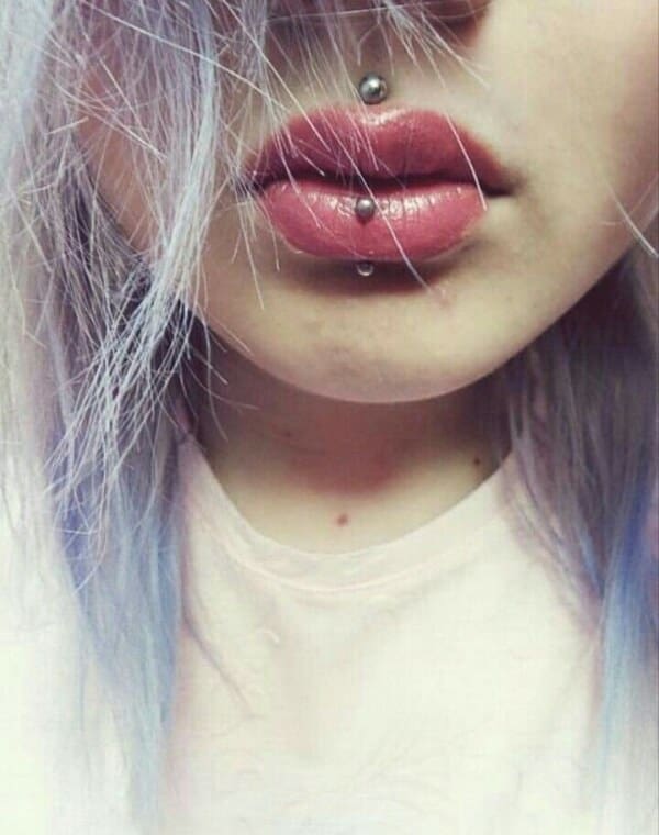 Philtrum Piercing idea