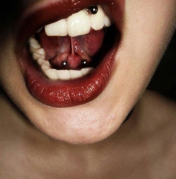 Smiley piercing idea