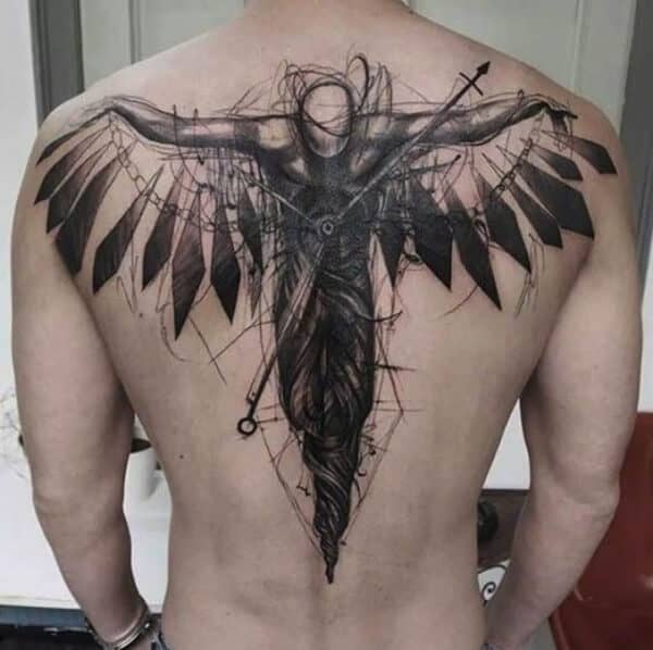 Beautiful Guardian Angel Tattoo Designs To Get Inked
