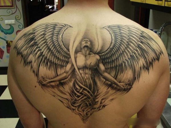 Tattoo uploaded by junior art • Angel wings on back of neck. Small session  • Tattoodo