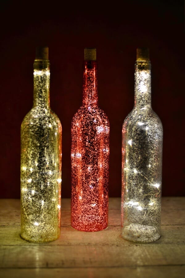 Beautiful Wine Bottle Crafts For Christmas