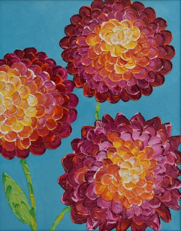 Easy Flower Painting Ideas For Beginners