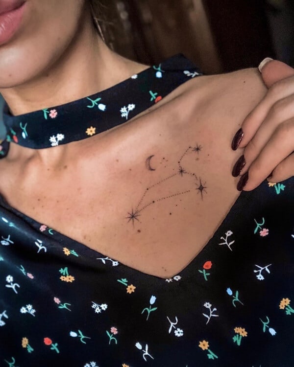 28 Leo Constellation Tattoo Designs To Get Inked – Artistic Haven