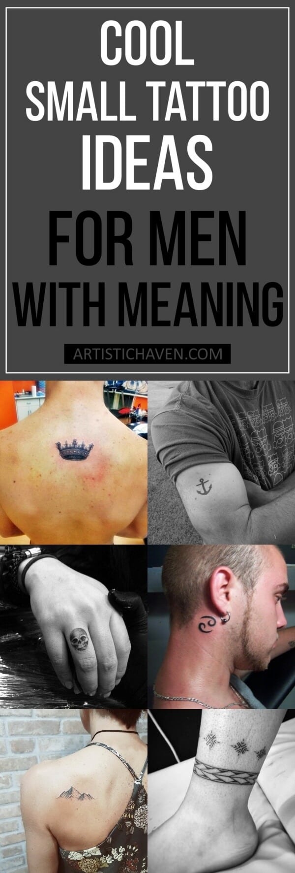 Cool Small Tattoo Ideas For Men With Meaning