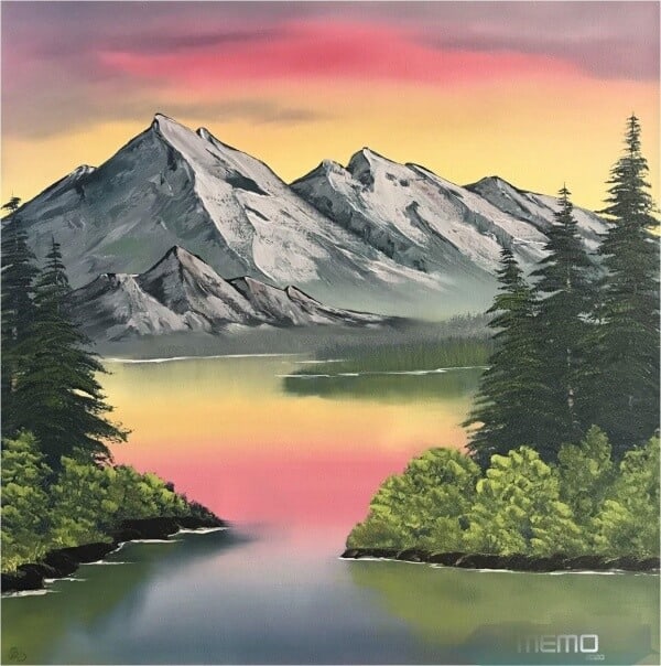 54 Easy Landscape Paintings For, Japanese Landscape Painting Easy