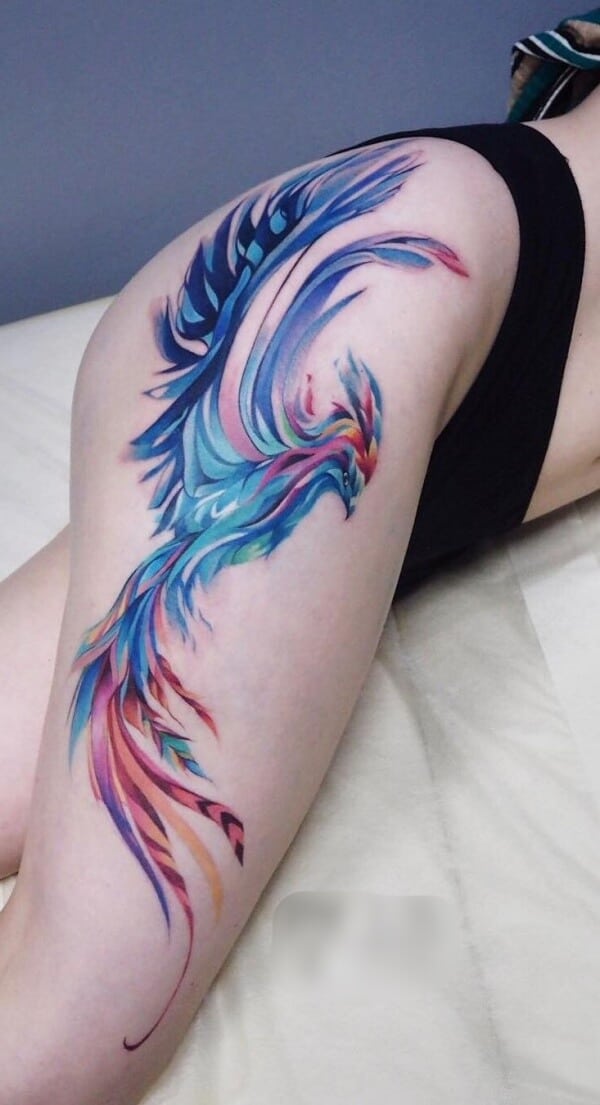 20 Phoenix Tattoo Designs for Women