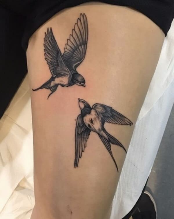 45 Cute Sparrow Tattoo Designs With Meaning – Artistic Haven