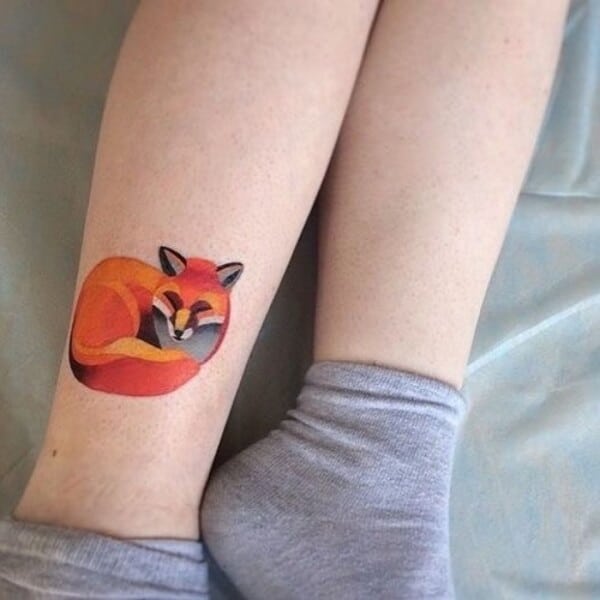 Eye Catching Fox Tattoo Designs