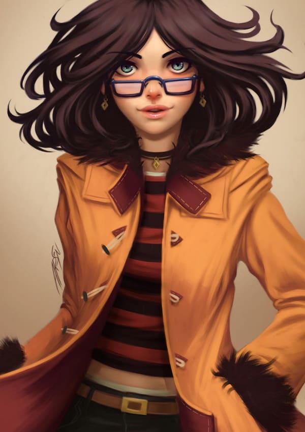 Famous Female Cartoon Characters With Glasses