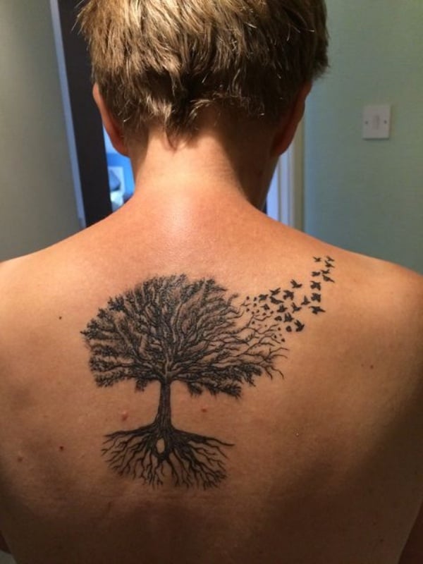 Palm tree tattoo Tree tattoo Tree tattoo men