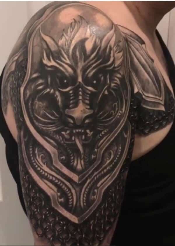 Armor Tattoo Designs You Must Try