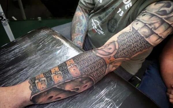 Armor Tattoo Designs