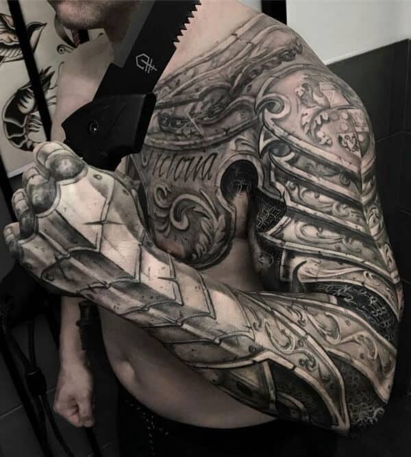 Armor Tattoo Designs You Must Try