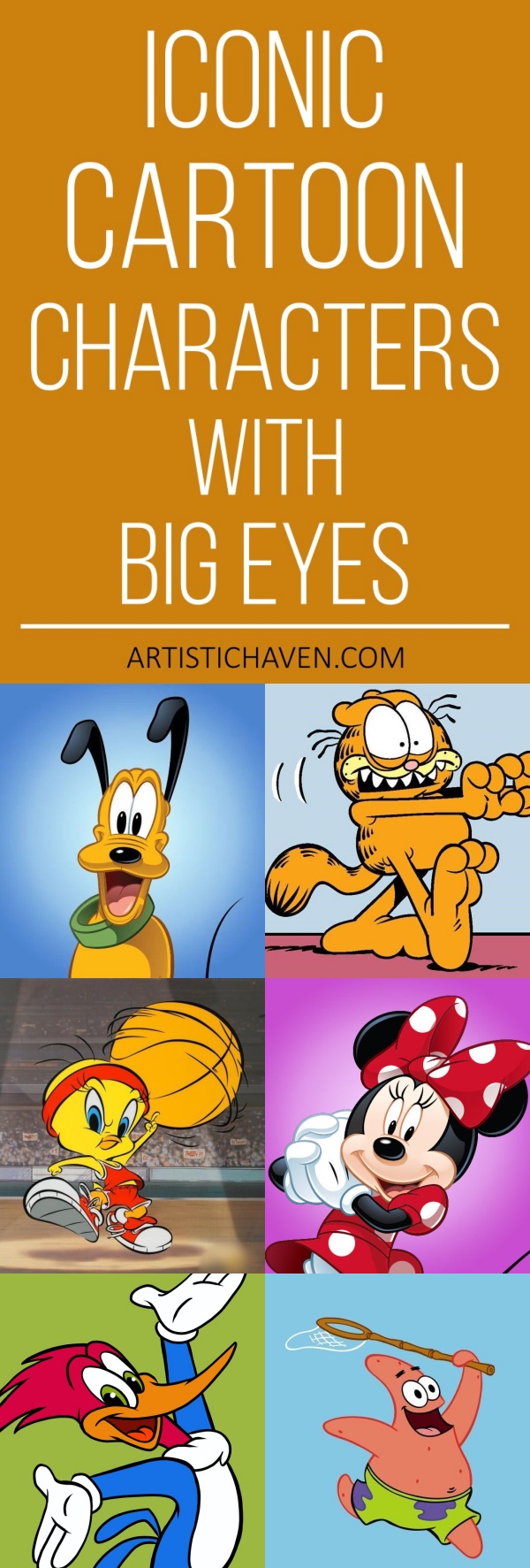 60 Iconic Cartoon Characters With Big Eyes – Artistic Haven