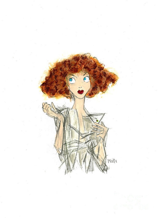 cartoon characters with curly hair