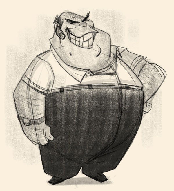 fat cartoon characters