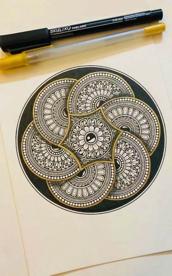 3D Mandala Drawing Ideas