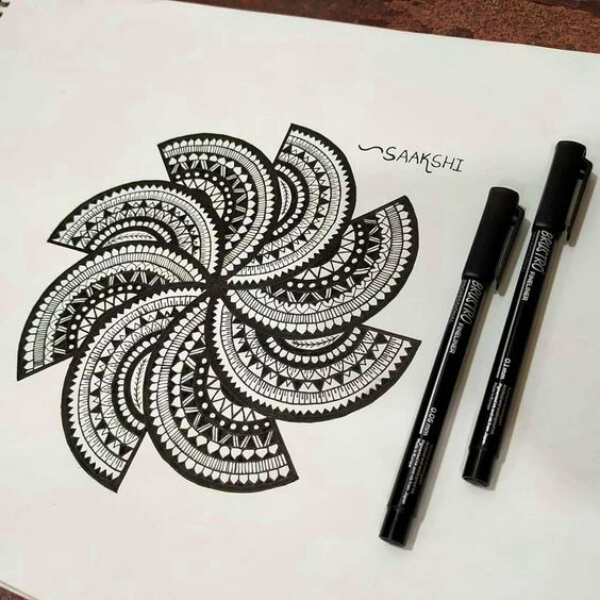 Flower Mandala Drawing Ideas