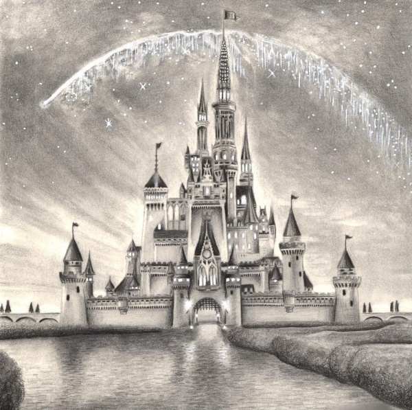 Disney Castle Drawing