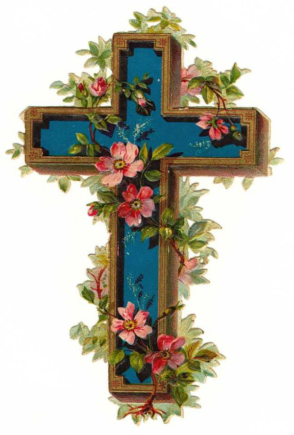Easter Cross Painting