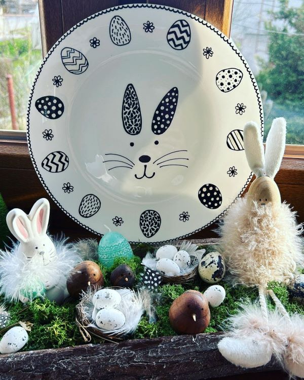 Easter Plate Painting Ideas