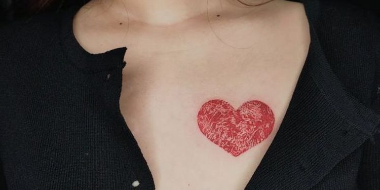 heart tattoos for women