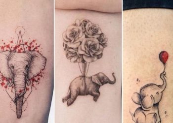 Cute Elephant Tattoo Ideas and Designs