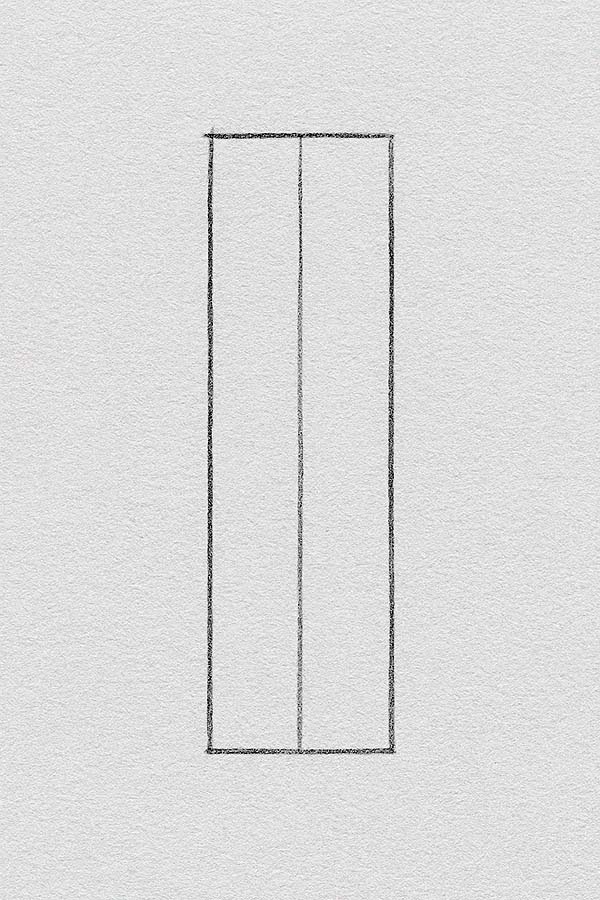 Easy Eiffel Tower Drawing 1