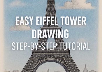Easy Eiffel Tower Drawing Featured Image