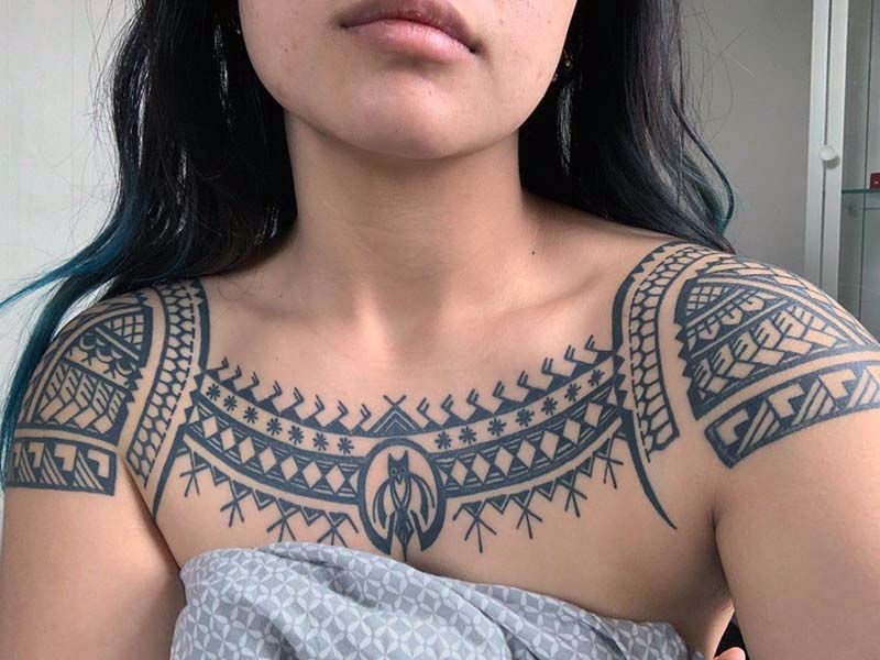 Filipino Batok Tattoo