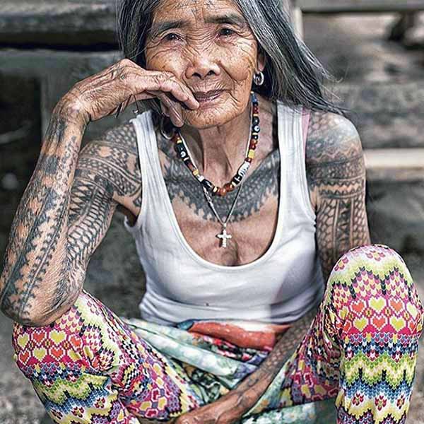 Filipino Batok Tattoo