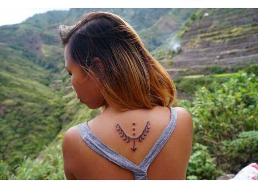 Filipino Batok Tattoo