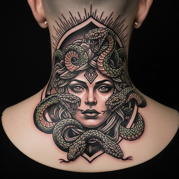Medusa Tattoo Ideas 27