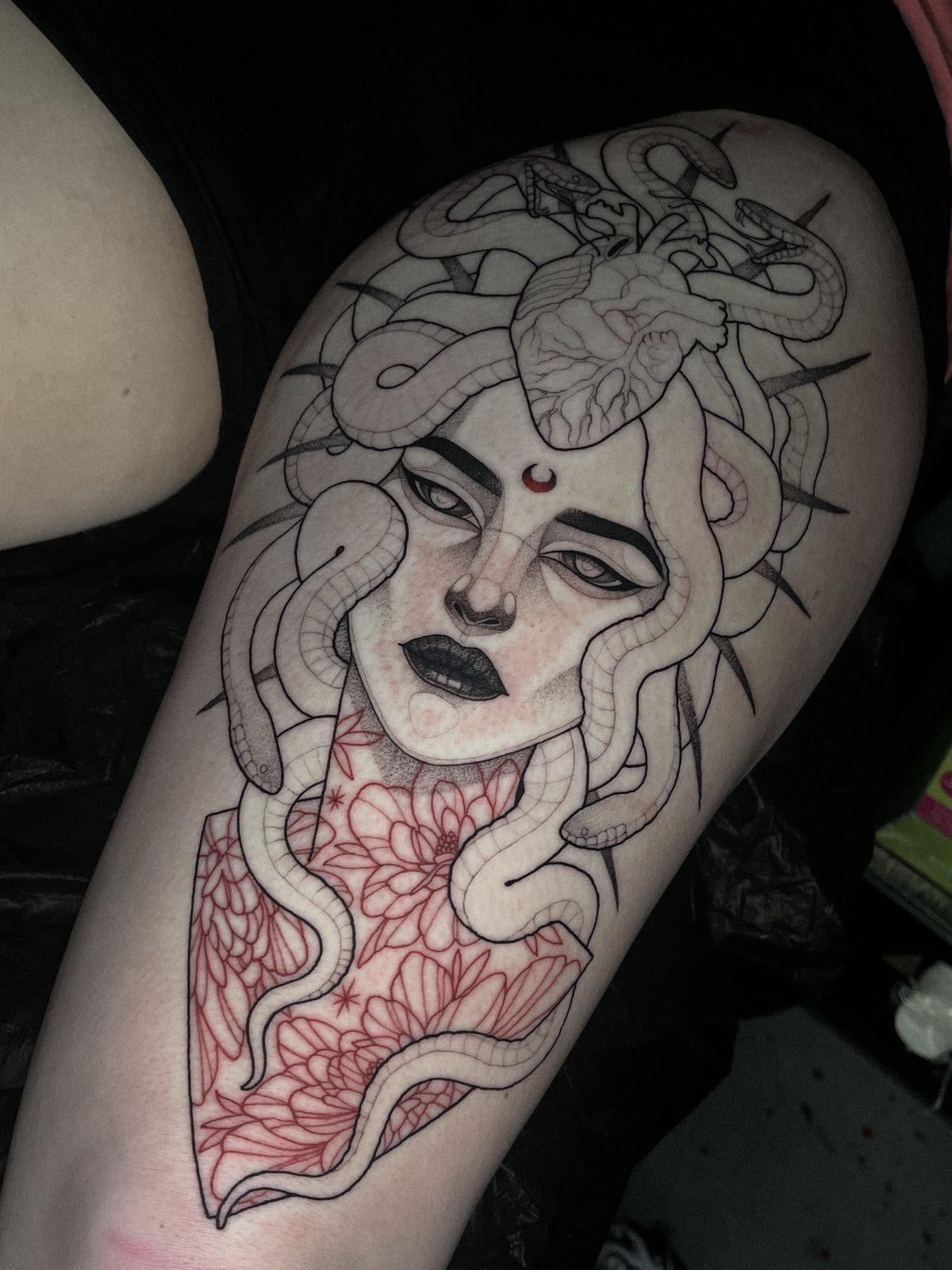 Medusa Tattoo Ideas 52