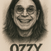 Ozzy Osbourne Drawings
