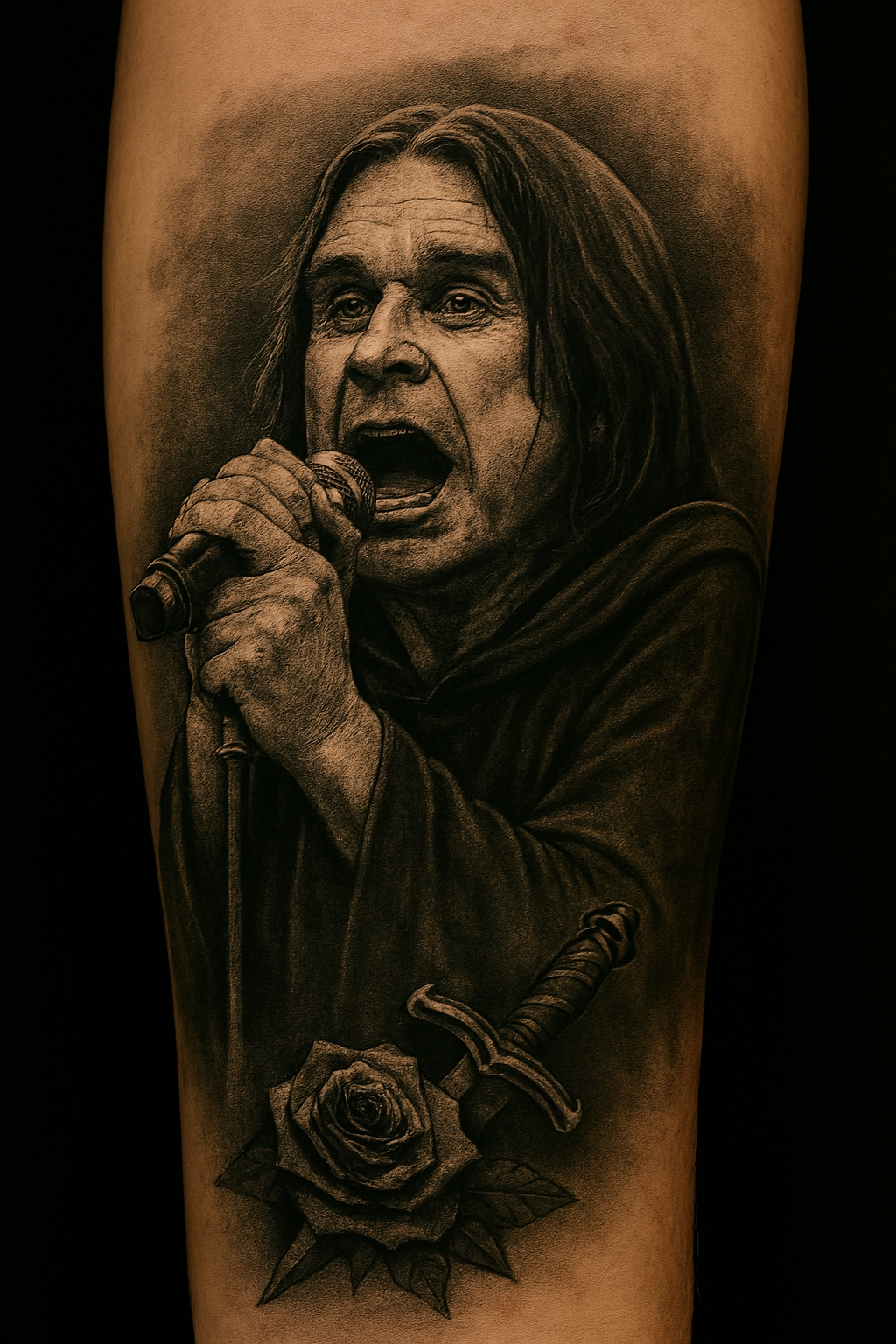 Ozzy Osbourne Tattoos 3