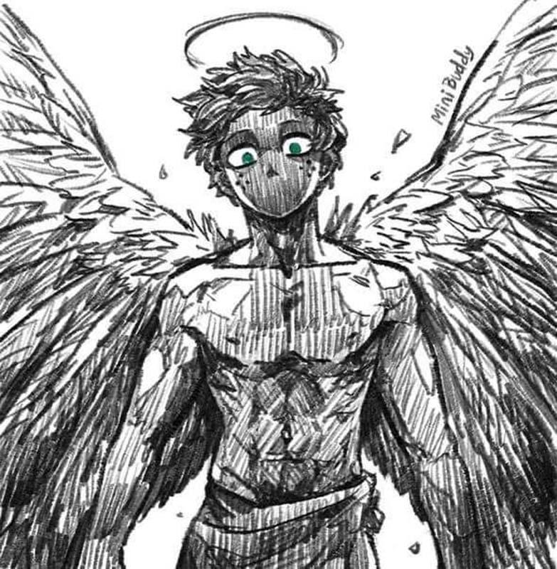 Japanese manga black and white art style inspiration 12