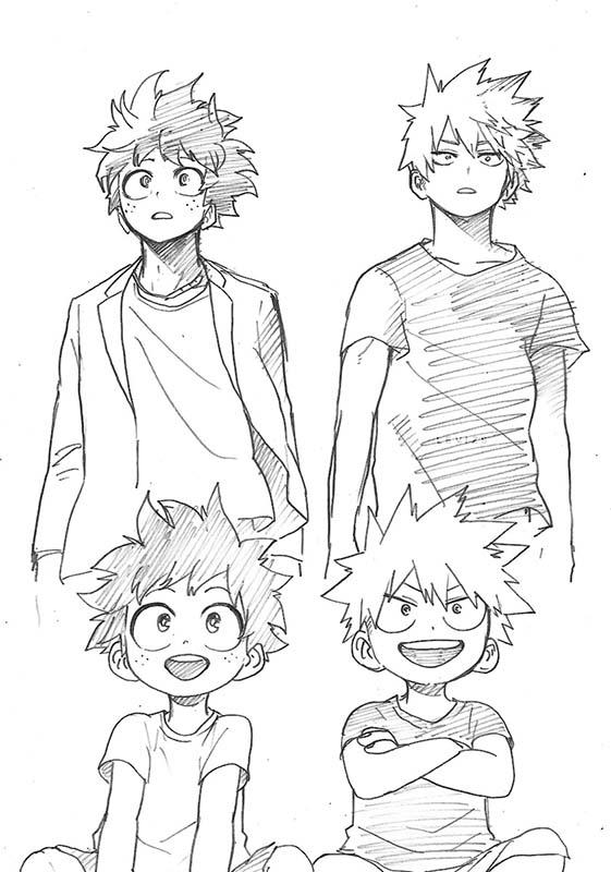 Japanese manga black and white art style inspiration 20
