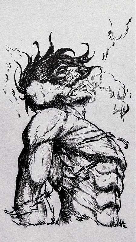 Japanese manga black and white art style inspiration 23
