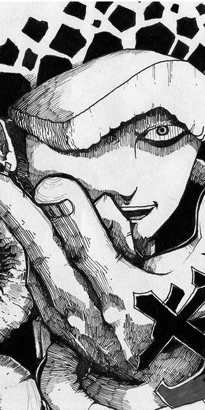 Japanese manga black and white art style inspiration 28