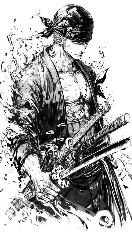 Japanese manga black and white art style inspiration 30