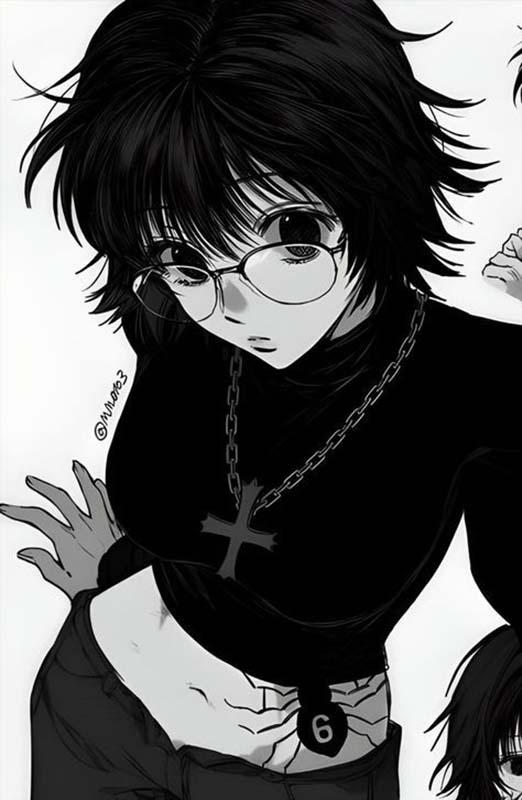 Japanese manga black and white art style inspiration 34
