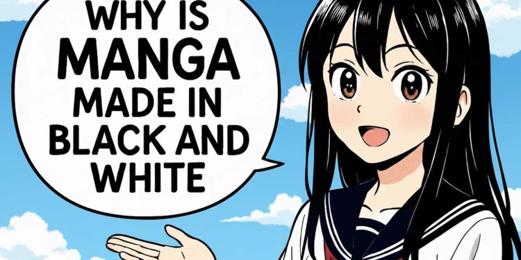 Why Is Manga Made in Black and White