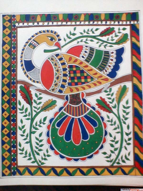 Easy Gond Painting Ideas for Beginners 24