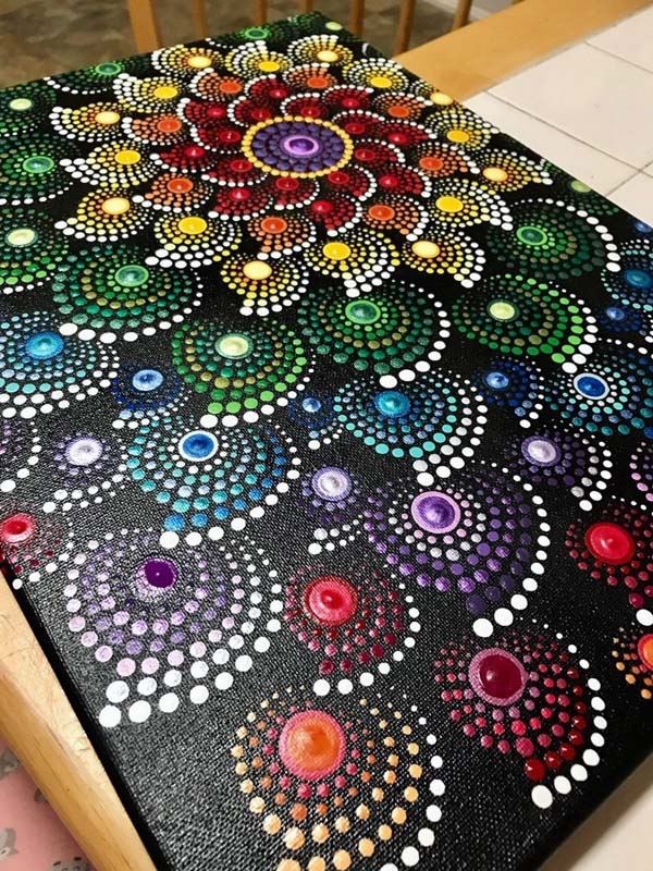 Easy Gond Painting Ideas for Beginners 41