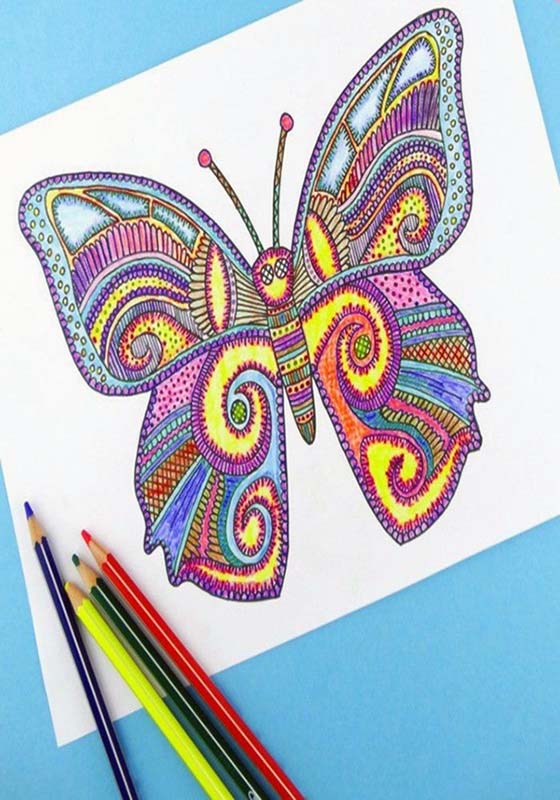 Easy Gond Painting Ideas for Beginners 7